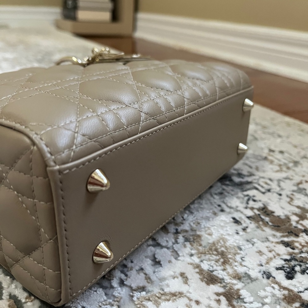 Lady Dior Bag - Hazelnut - Picture 9 of 10